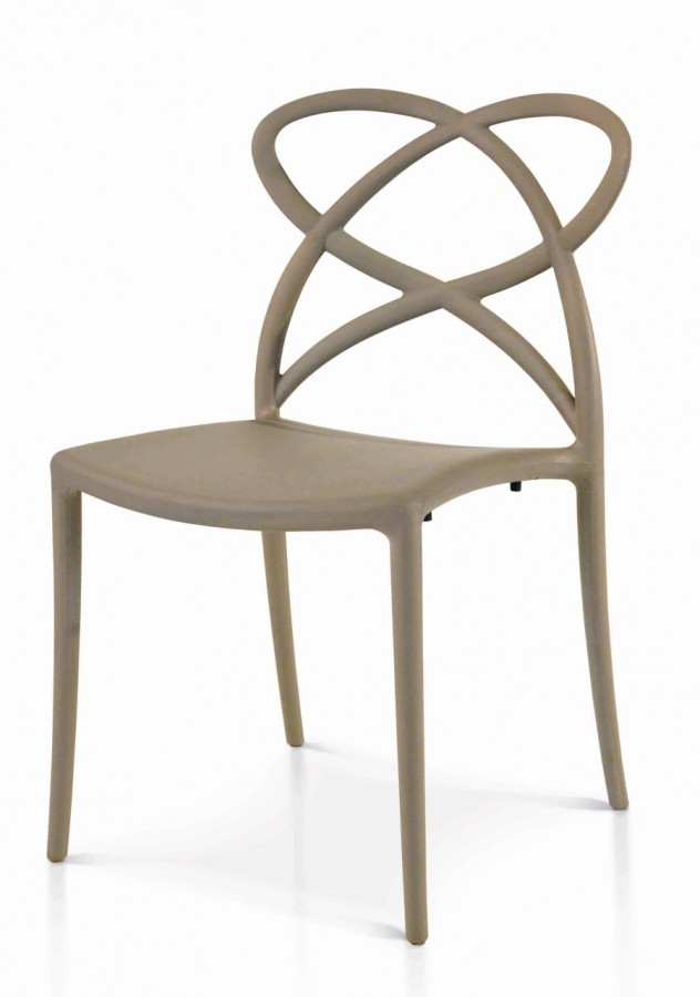 Καρέκλα Grigio Caldo 55x50x82 εκ