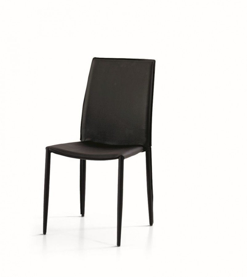 Καρέκλα BLACK VELVET modern style.