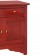 Μπουφές ROSSANO σε μασίφ ξύλο λεύκας με Κόκκινη Πατίνα 130x37x84 εκ.