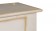 Μπαούλο BIANCO σε μασίφ ξύλο με Λευκό Χρωματισμό και Πατίνα Decape 120x48x48 εκ. 