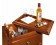 Μπουκαλοθήκη Κάβα κρασιών από μασίφ ξύλο για αποθήκευση Κρασιών 54x37x105 εκ.