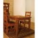 Τραπέζι CHATEUX από μασίφ indian ξύλο 90x90x76 εκ