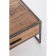 Τραπεζάκι σαλονιού ELMER από ξύλο acacia με 2 συρτάρια 120x60x40 εκ.