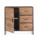 Μπουφές ELMER από ξύλο acacia με 3 συρτάρια και 1 πόρτα 90x40x90 εκ.