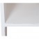 Ραφιέρα Μασίφ Ξύλινη σε απόχρωση λευκό αντικέ με 11 ράφια 121x36x200 εκ.