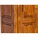 Ντουλάπα Μασίφ Ξύλινη σε απόχρωση καρυδιάς με 2 πόρτες και 1 ράφι 100x50x210 εκ.