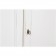 Μπουφές Μασίφ Ξύλινος σε απόχρωση λευκό αντικέ με 2 πόρτες 180x58x105 εκ.