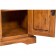 Μπουφές Μασίφ Ξύλινος σε απόχρωση καρυδιάς με 2 συρτάρια και 2 πόρτες 110x45x103 εκ.