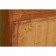 Μπουφές Μασίφ Ξύλινος σε απόχρωση καρυδιάς με 3 συρτάρια και 3 πόρτες συρόμενες 197x50x91 εκ.
