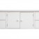 Κονσόλα Μασίφ Ξύλινη σε απόχρωση λευκό αντικέ με 4 συρτάρια και 2 πόρτες 145x40x95 εκ.