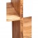 Ραφιέρα Μασίφ Ξύλινη σε φυσική απόχρωση με 7 ράφια 82x36x201 εκ.