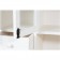Βιτρίνα Μασίφ Ξύλινη σε απόχρωση λευκό αντικέ με 9 πόρτες και 4 συρτάρια 156x50x200 εκ.