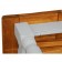 Τραπέζι Μασίφ Επεκτεινόμενο Ξύλινο Country  σε απόχρωση καρυδιά το καπάκι και λευκό αντικέ η υπόλοιπη δομή 180x90x80 εκ.