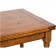 Τραπέζι Μασίφ Επεκτεινόμενο Ξύλινο Country Τετράγωνο σε απόχρωση καρυδιάς 90x90x80 εκ.