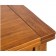 Τραπέζι Μασίφ Επεκτεινόμενο Ξύλινο Country Τετράγωνο σε απόχρωση καρυδιάς 90x90x80 εκ.