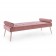 Καναπές day-bed GJSEL ANITK ROSE σε αντικέ ροζ χρωματισμό 185x75x45 εκ.