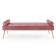 Καναπές day-bed GJSEL ANITK ROSE σε αντικέ ροζ χρωματισμό 185x75x45 εκ.