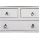 Συρταριέρα Ξύλινη σε λευκό αντικέ χρωματισμό με 5 συρτάρια 79x40x85,5 εκ.